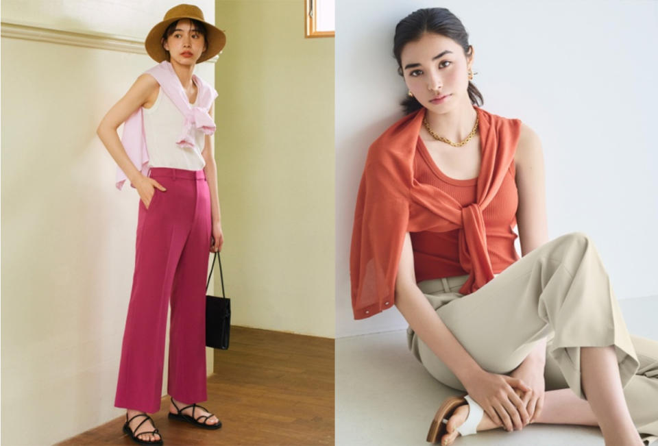 Uniqlo outfit | Perfectly modifies the fleshy thighs! Refer to 7 styles of drapey flared pants for Japanese girls for inspiration｜#WearThisAllWeek