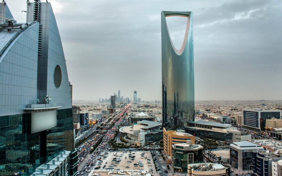 The skyline of the Saudi capital, Riyadh - Abdullah Al-Eisa/Moment RF