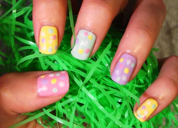 Springtime Polka Dots