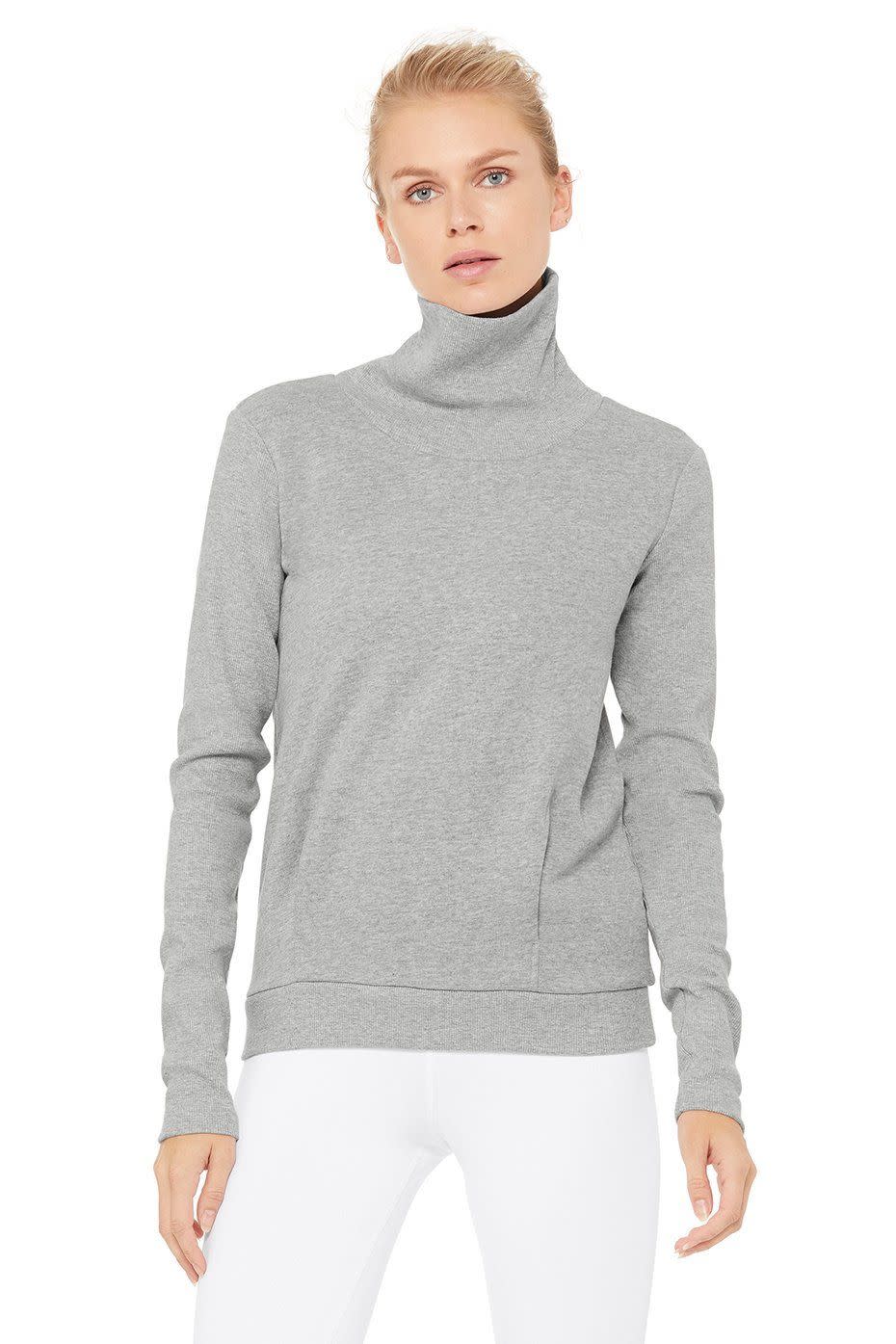 7) Clarity Long Sleeve in Dove Grey Heather