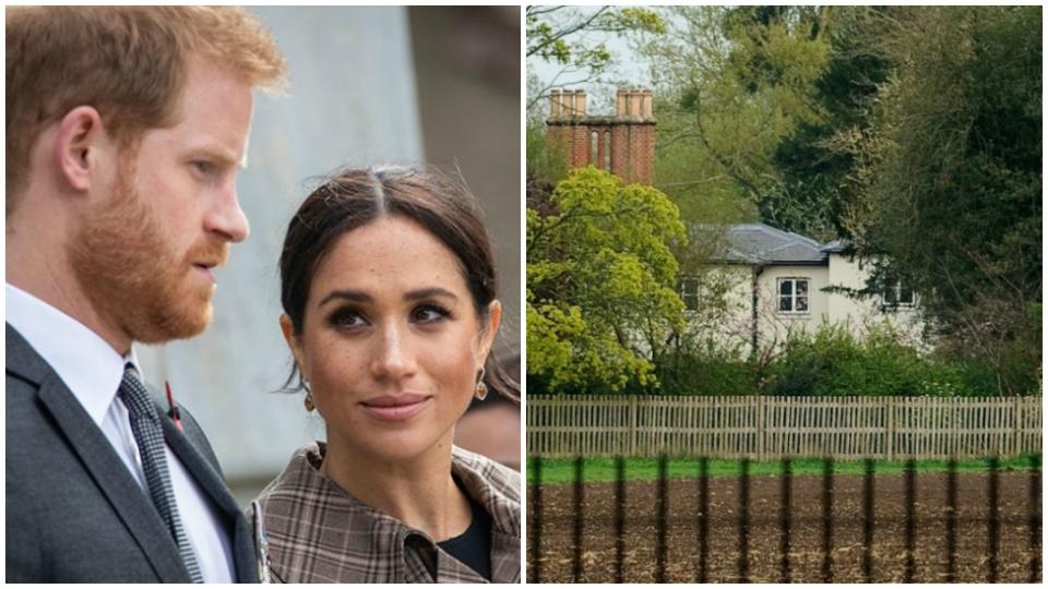 Meghan Markle and Prince Harry's home Frogmore Cottage in Windsor is now reportedly a 'fortress'.