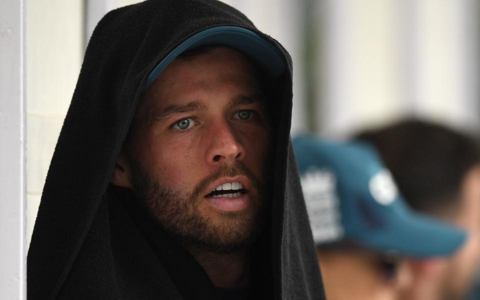 Ben Foakes of England looks on during the England Net Session at Rajiv Gandhi International Stadium on January 22, 2024 in Hyderabad,