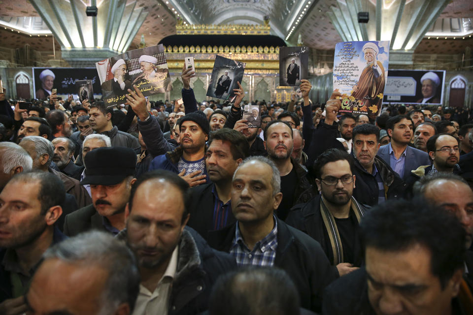 Memorial services in Iran