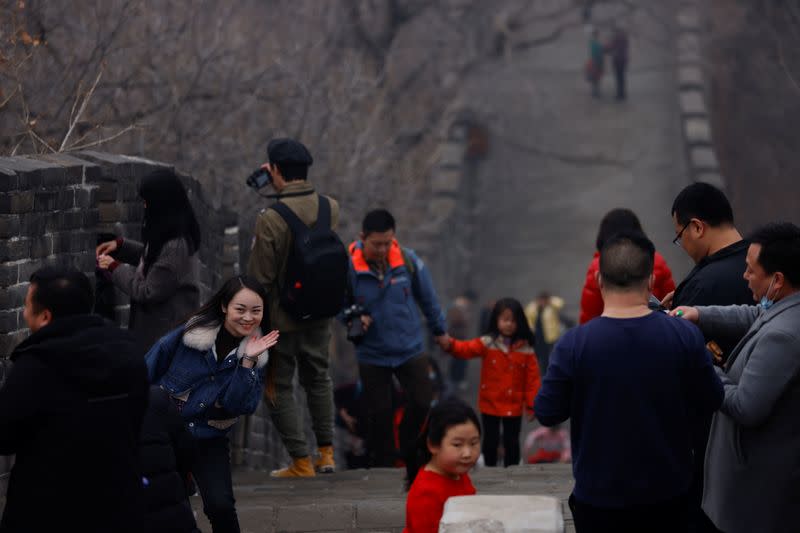 Polluted day in Beijing