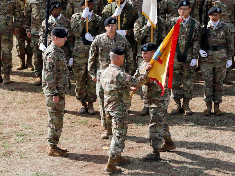 Cavoli Army Europe change of command