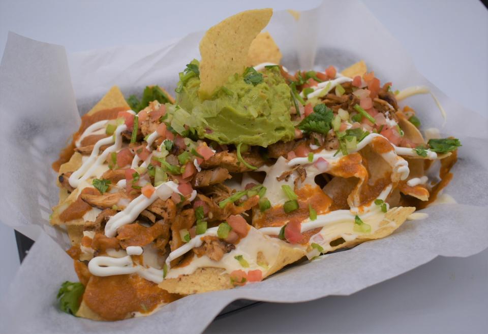 Loaded nachos are one of the new foods for sale at Six Flags Great America in 2023.