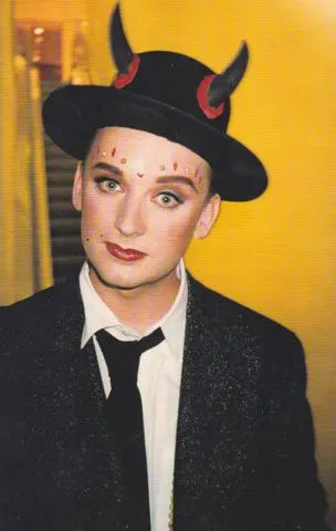 <p>Bettina Cirone/Images/Getty</p> Boy George in 1981