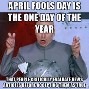 April Fools Day