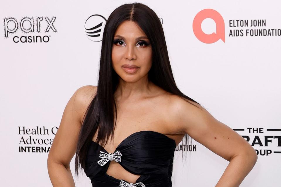 <p>Frazer Harrison/Getty </p> Toni Braxton in West Hollywood, California in March 2024