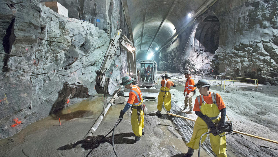 The East Side Access project