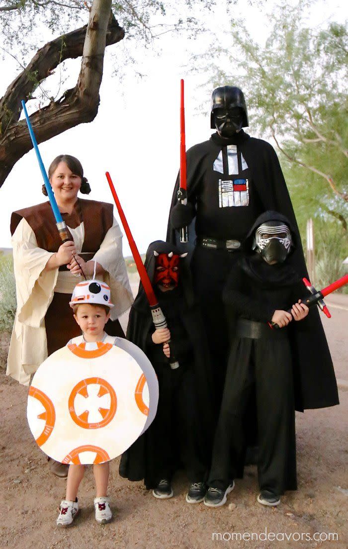 23) DIY Star Wars Family Costumes