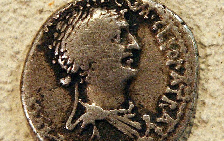 Not so flattering: a coin apparently depicting Cleopatra - Owen Humphreys