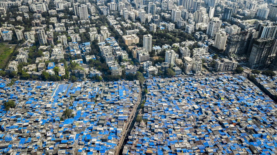 <p>Mumbai, India, 2017. (Photograph by Johnny Miller/Caters News) </p>