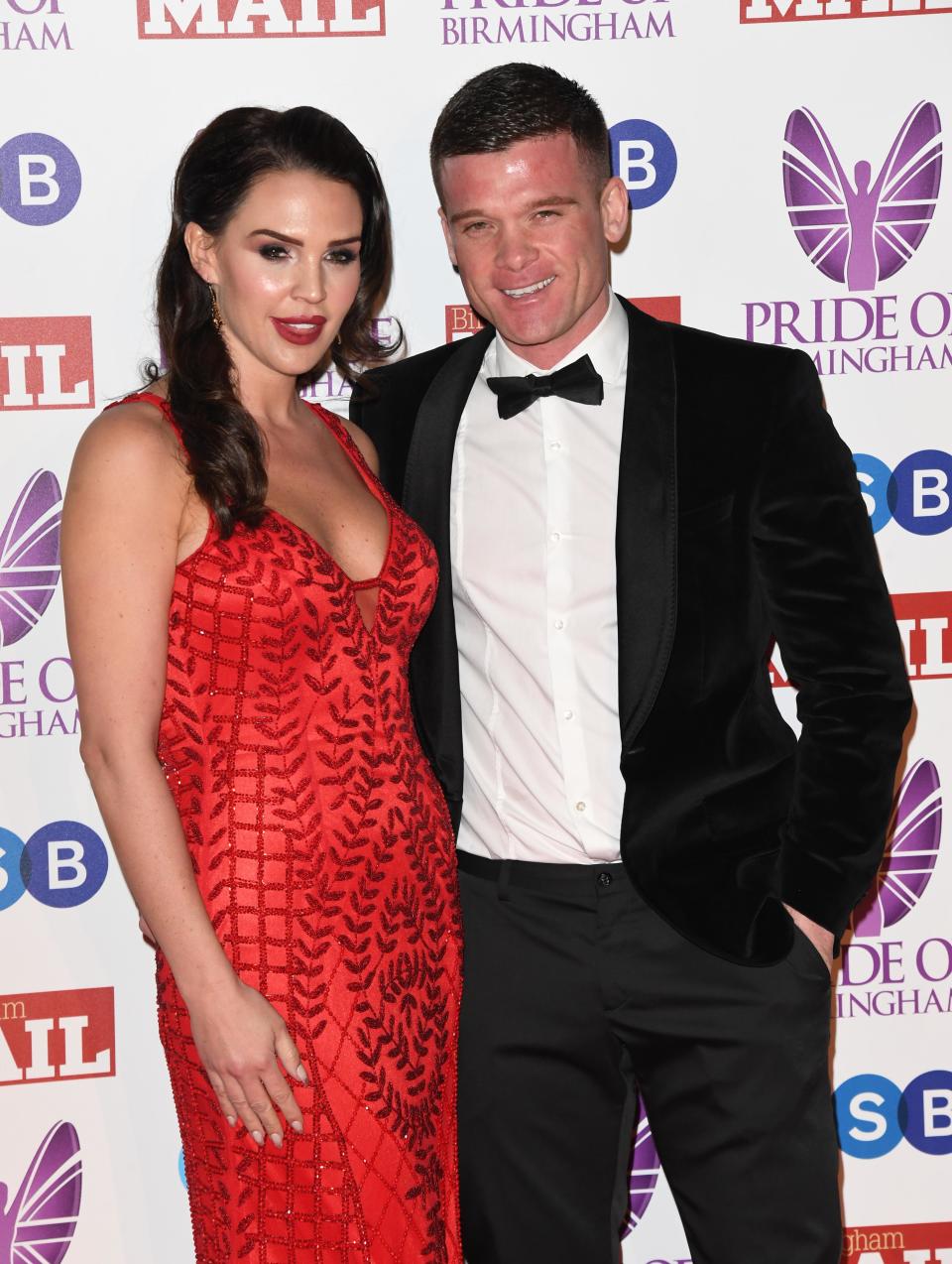 Danielle Lloyd and husband Michael O'Neill are expecting a daughter. (Photo by Stuart C. Wilson/Getty Images)