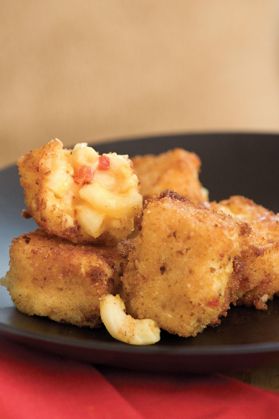 Macaroni-and-Pimiento Cheese Bites