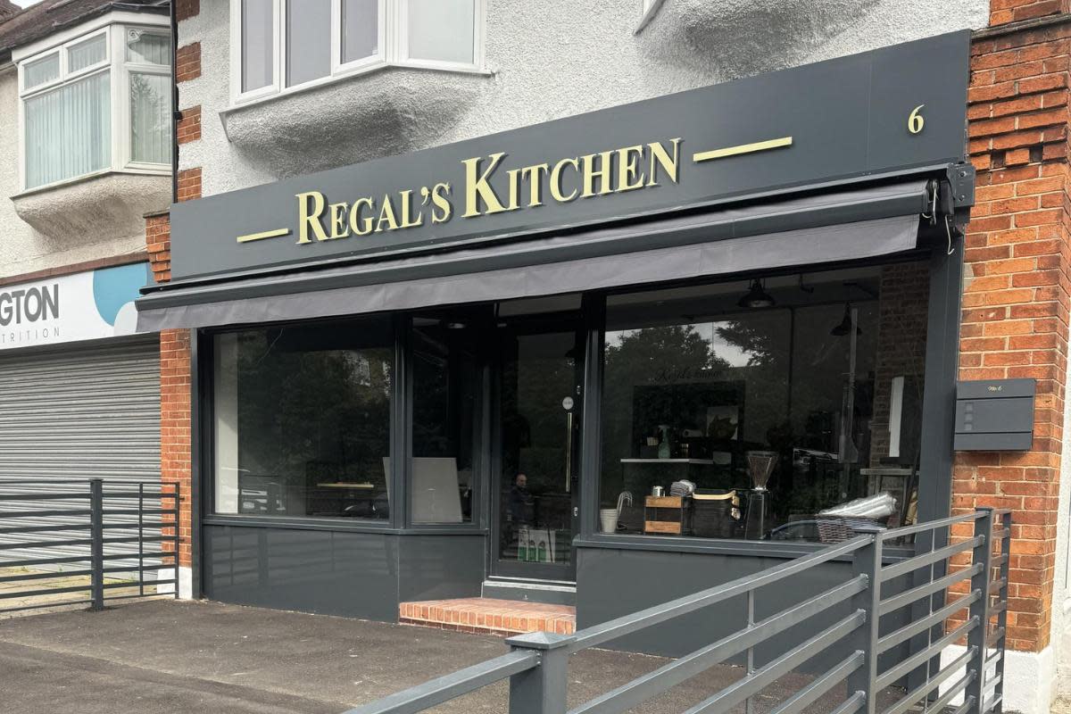 Regal's Kitchen, Orpington vandalised after being open for four days <i>(Image: Contributor)</i>