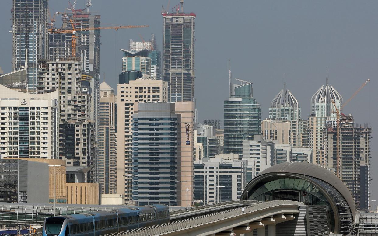 The skyline of Dubai in the United Arab Emirates - Ali Haider