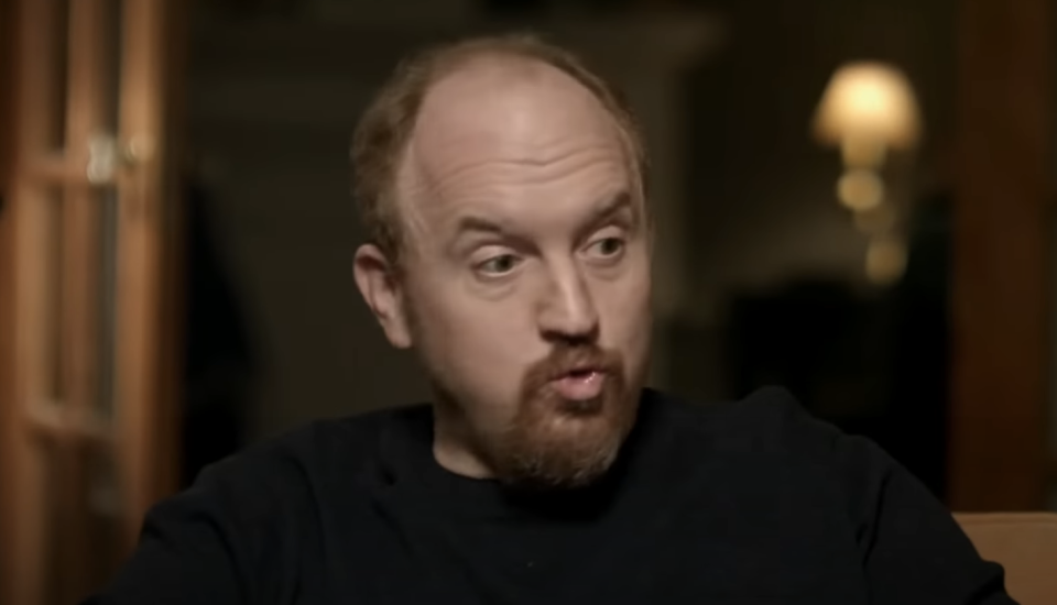 Closeup of Louis C.K.