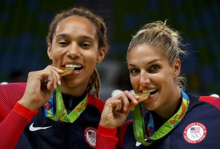 FILE PHOTO: Basketball - Women's Victory Ceremony