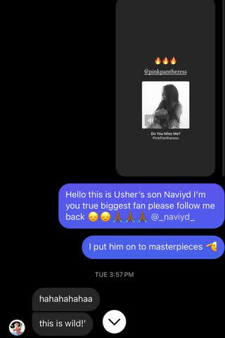 <p>Usher/Instagram</p> Usher's Instagram Stories