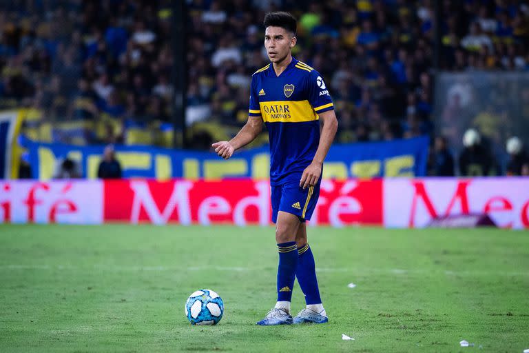 Pol Fernández en Boca Juniors (Foto: Manuel Cortina)