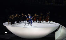 <p>Paulinho da Viola performs during the Opening Ceremony of the Rio 2016 Olympic Games at Maracana Stadium. (Photo by David Rogers/Getty Images) </p>