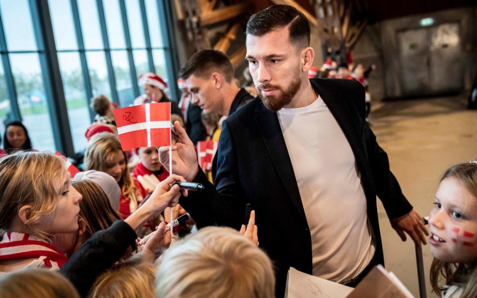 Denmark World Cup 2022 squad list, fixtures and latest odds - AP/Ida Marie Odgaard