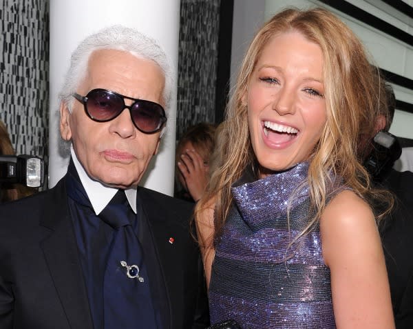 Blake Lively and Karl Lagerfeld: Best Friends Forever
