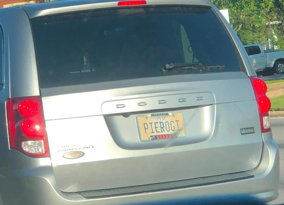 Someone after my Midwestern heart with this “PIEROGI” license plate. Hannah Ruhoff/Sun Herald