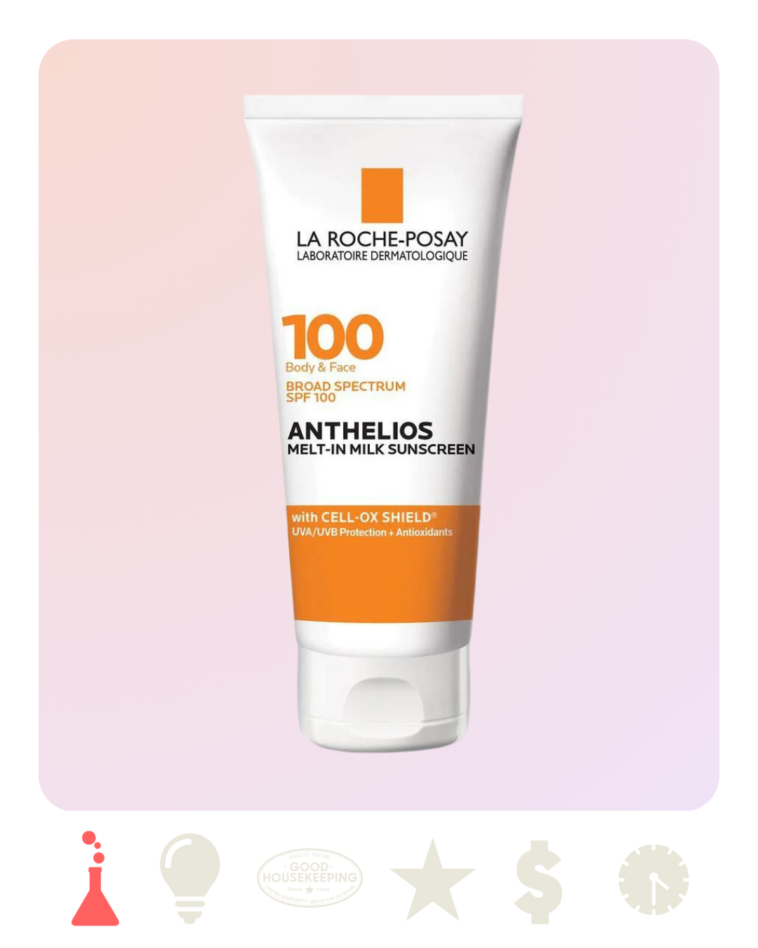 <p><a href="https://go.redirectingat.com?id=74968X1596630&url=https%3A%2F%2Fwww.ulta.com%2Fp%2Fanthelios-melt-in-milk-body-face-sunscreen-lotion-spf-100-pimprod2013150&sref=https%3A%2F%2Fwww.goodhousekeeping.com%2Fbeauty-products%2Fa60331304%2Fbest-beauty-awards-2024%2F" rel="nofollow noopener" target="_blank" data-ylk="slk:Shop Now;elm:context_link;itc:0;sec:content-canvas" class="link rapid-noclick-resp">Shop Now</a></p><p>Anthelios Melt-In Milk Sunscreen SPF 100</p><p>ulta.com</p><p>$24.99</p>