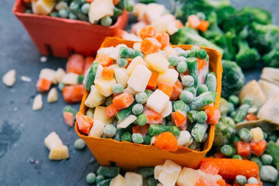 Stock up on frozen vegetables