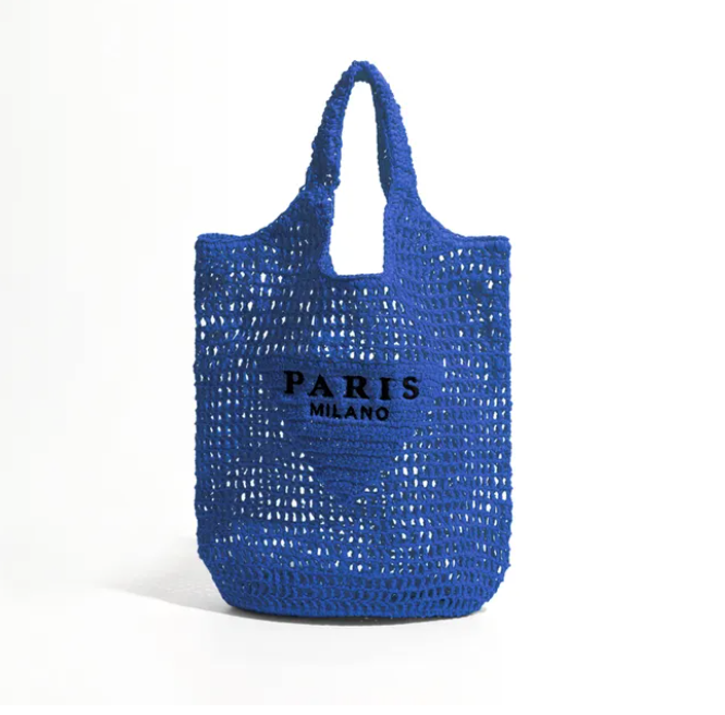 Lancel - Hands on the perfect summer bag Tote cruise – Raffia