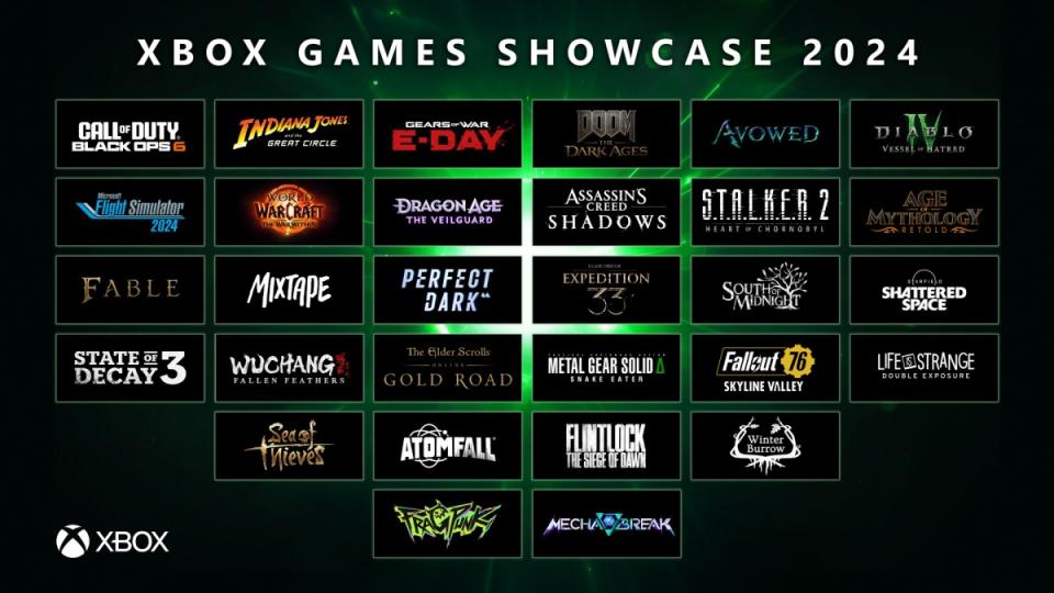 Microsoft announces news of up to 30 new Xbox games including 