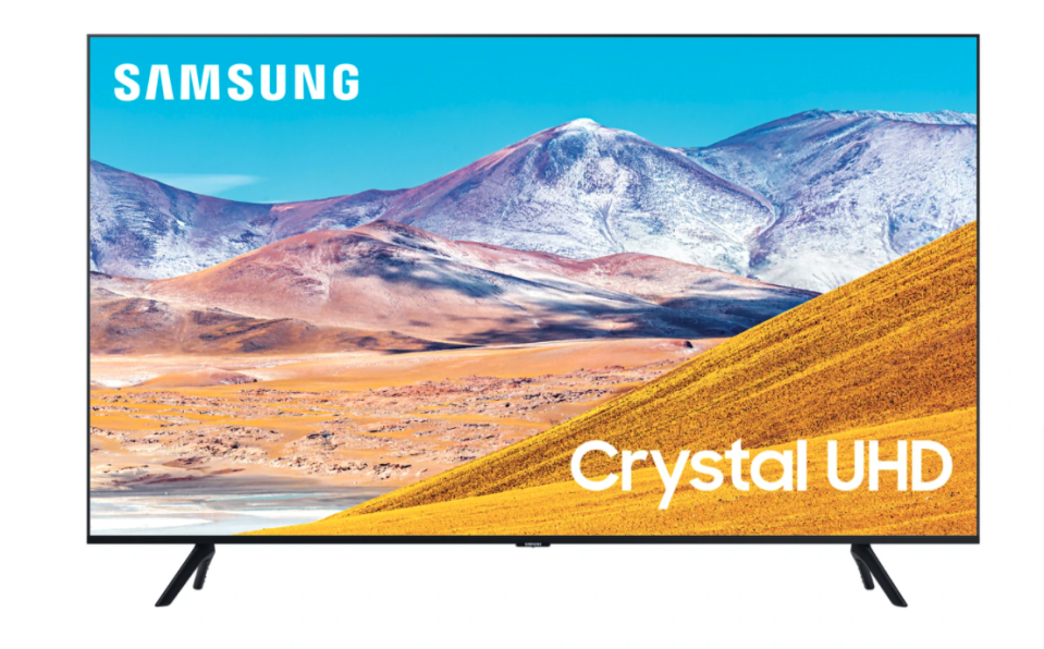 SAMSUNG 50" 4K HDR SMART 120MR LED TV. Image via Leon's.  