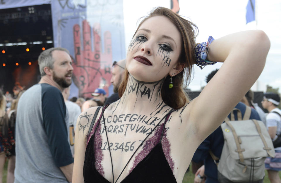 <p>NEW ORLEANS, LA – OCTOBER 27: Atmosphere during the 2017 Voodoo Music + Arts Experience at City Park on October 27, 2017 in New Orleans, Louisiana. (Photo by Tim Mosenfelder/Getty Images) </p>