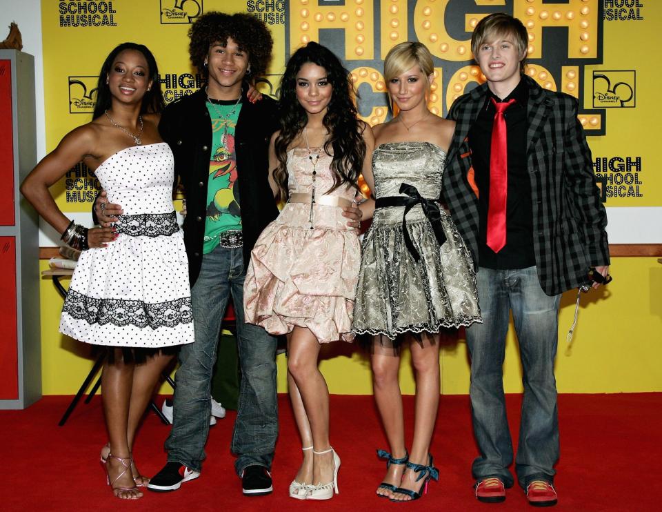 <p>But now he's gone again, because he couldn't be bothered to fly to London with the rest of the cast for the <em>High School Musical</em> U.K. premiere. This is the worst collection of red carpet looks so far, which is really saying something.</p>