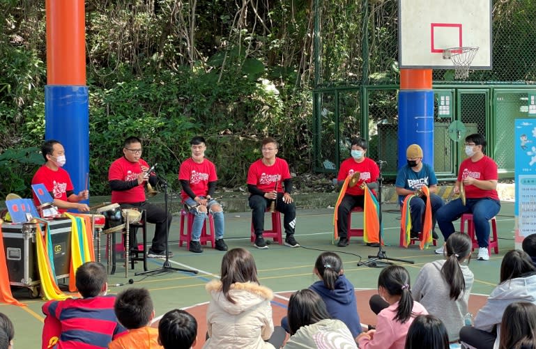 新北傳藝進校園 當百年淡水南北軒遇見北海岸百年老校。   圖：新北市文化局提供