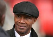 FILE PHOTO: Football - Leyton Orient v Milton Keynes Dons - Sky Bet Football League One - The Matchroom Stadium, Brisbane Road - 12/10/13 Ex player Cyrille Regis at a tribute to former Orient player and team mate Laurie Cunningham Action Images via Reuters/Steven Paston/File Photo