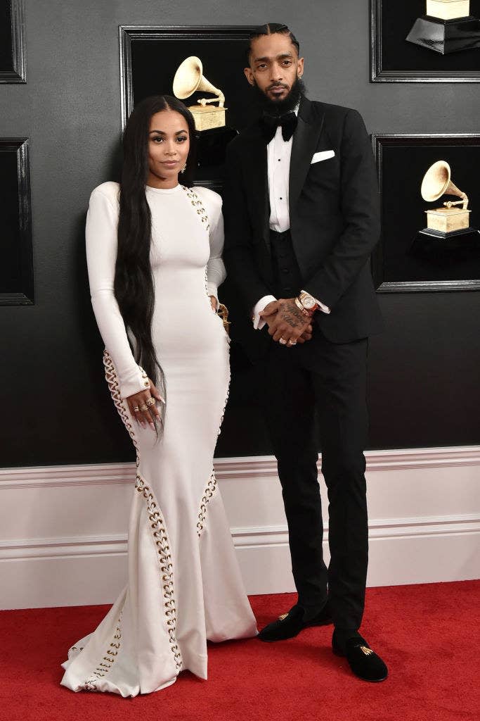 Lauren London and Nipsey Hussle