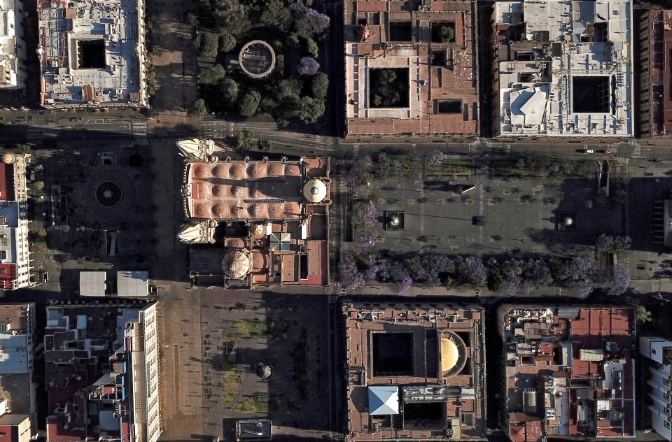 Plaza de la Liberación, Guadalajara, Jalisco. | ULISES RUIZ/AFP via Getty Images