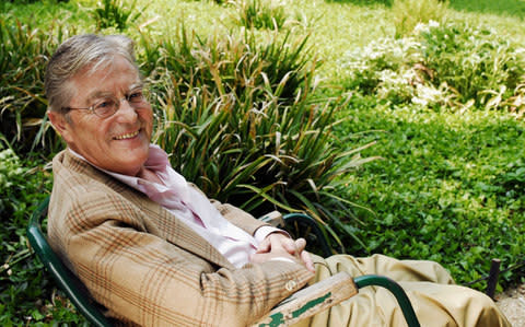 Peter Mayle, author of A Year in Provence, passed away last week - Credit: Getty