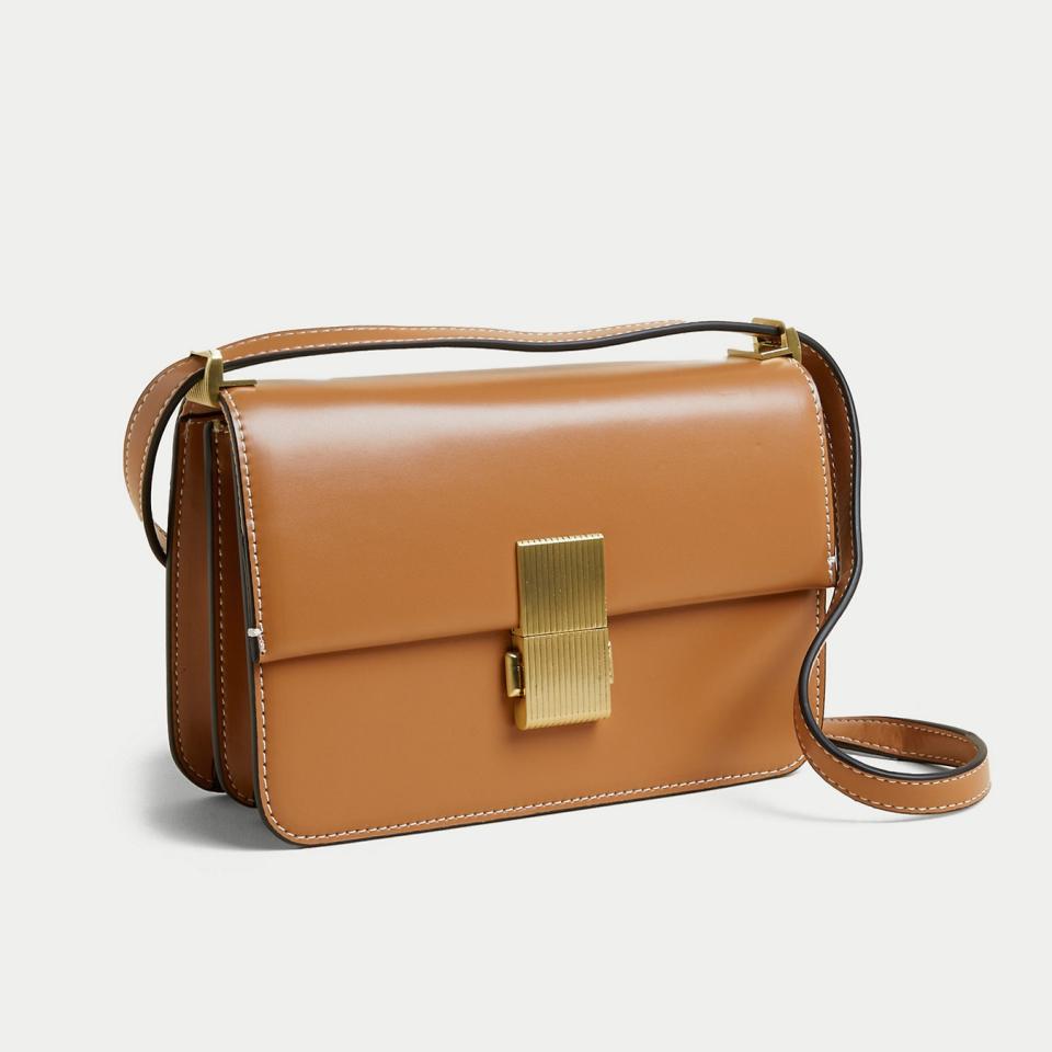 M&S Faux Leather Bag