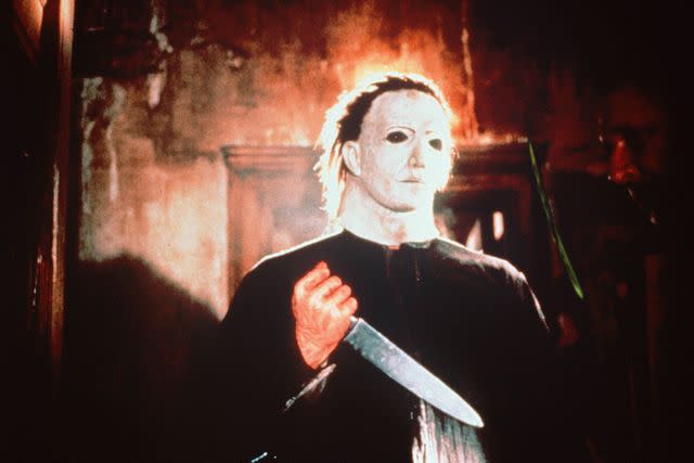 <p>Magnum/Kobal/Shutterstock</p> Donald L. Shanks in Halloween 5: The Revenge of Michael Myers