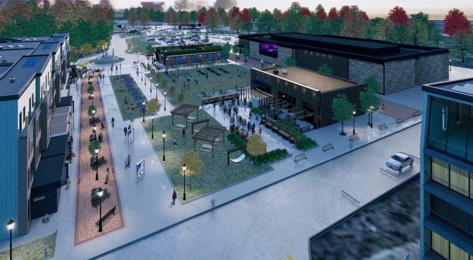 Residences, eateries, a 10-screen movie theater and more are planned for phase 2 of The Ridge development, adjacent to the well-known shopping plaza in Rochester.