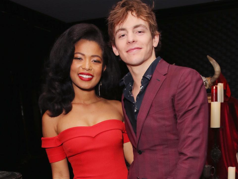 jaz sinclair ross lynch caos series premiere october 2018 copy