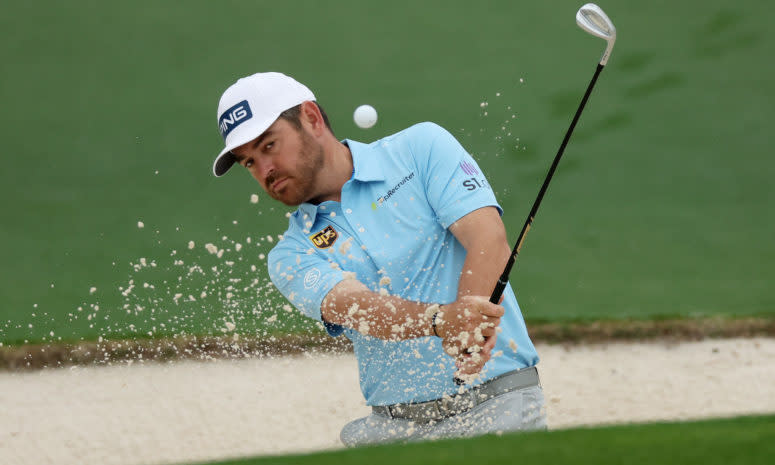 Louis Oosthuizen at the Masters.