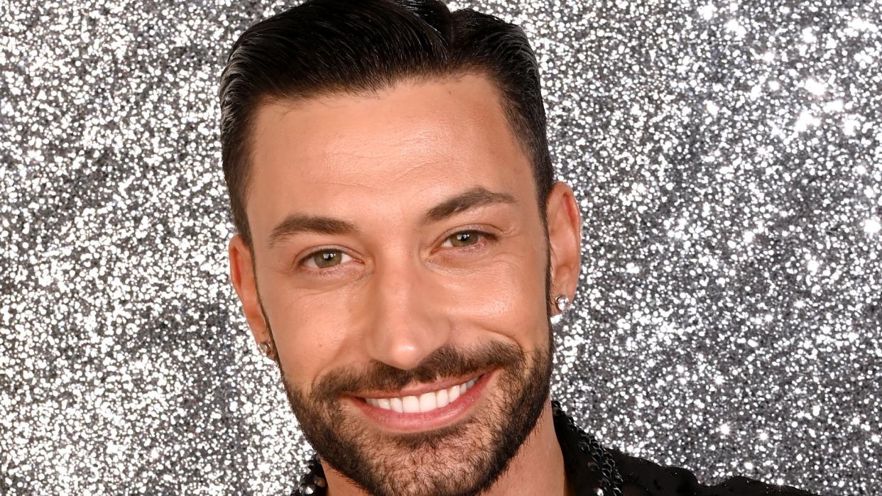 Giovanni Pernice in sheer shirt