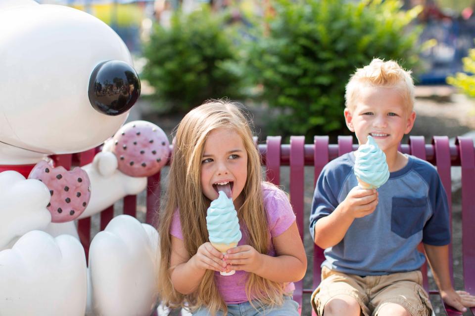After 41 years, blue ice cream is still one of Kings Island's most beloved treats.