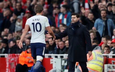 Kane substituted - Credit: REUTERS