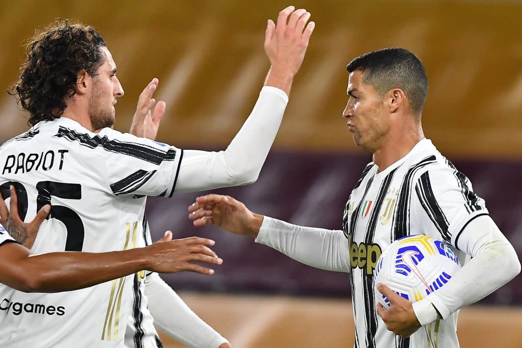 Juventus celebrate (AFP via Getty Images)